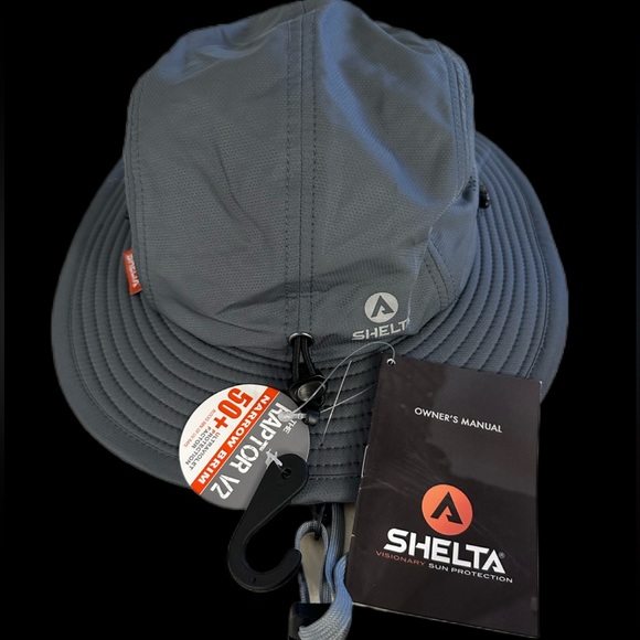 SHELTA The Raptor V2 Performance Sun Hat - Storm Grey M/L - Picture 4 of 7